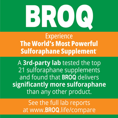 The Gold Standard of Sulforaphane Supplements - More Sulforaphane Than Any Other Product - See Independent Lab Tests - Powerful NRF2 Activator with Glucoraphanin and Myrosinase