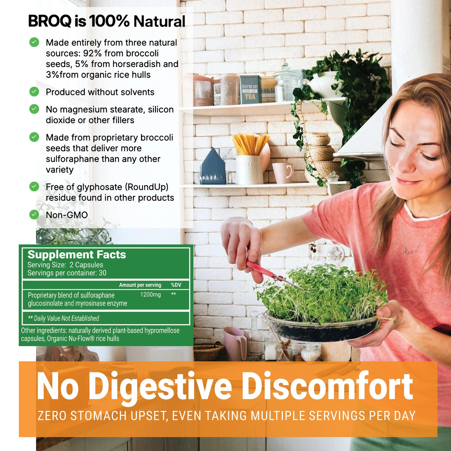 The Gold Standard of Sulforaphane Supplements - More Sulforaphane Than Any Other Product - See Independent Lab Tests - Powerful NRF2 Activator with Glucoraphanin and Myrosinase